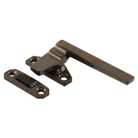 Prime-Line Right-Handed, Bronze, Casement Locking Handle with Offset Base H 3599